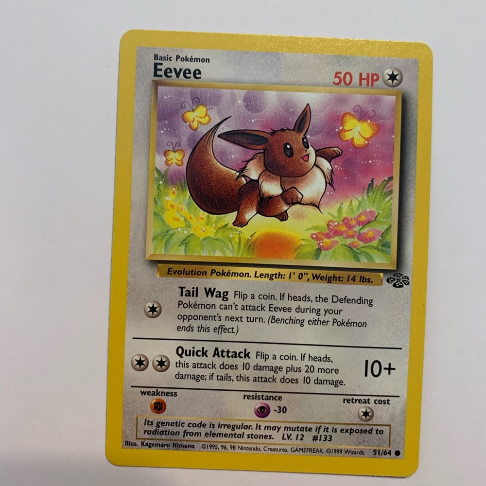 Y2K Eevee Pokémon card 🔴